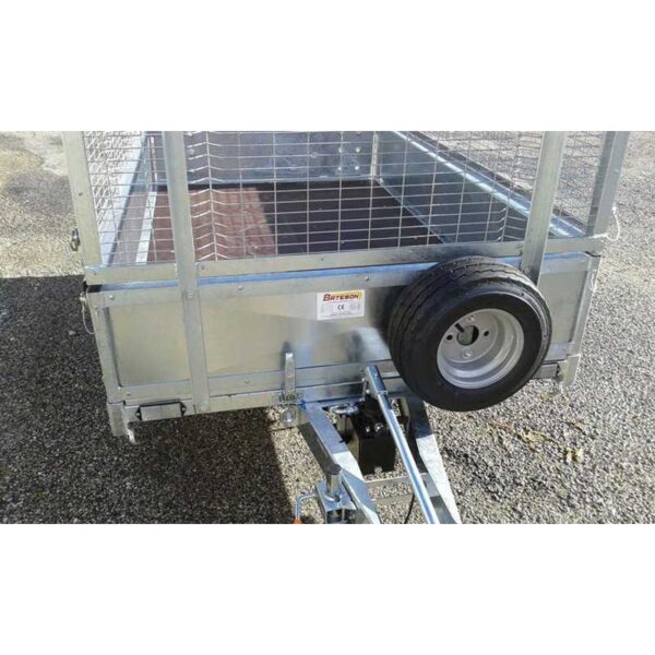 BBB Bateson 2-Achs-Kippanhänger, 750 kg zulässiges Gesamtgewicht