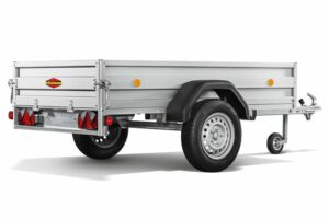 Gebremster Aluminiumanhänger 2m10 / 1350Kg