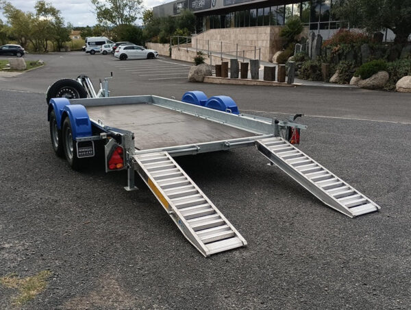 Hubiere 3500kg Maschinenträger / Verstellbare Deichsel