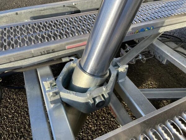 Anhänger Dreiseitenkipper Saris K3 406 x 204 ptac 3500kg Dreiachser gebremst Blattfeder