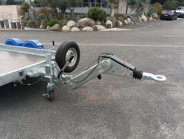 Hubiere 3500kg Maschinenträger / Verstellbare Deichsel