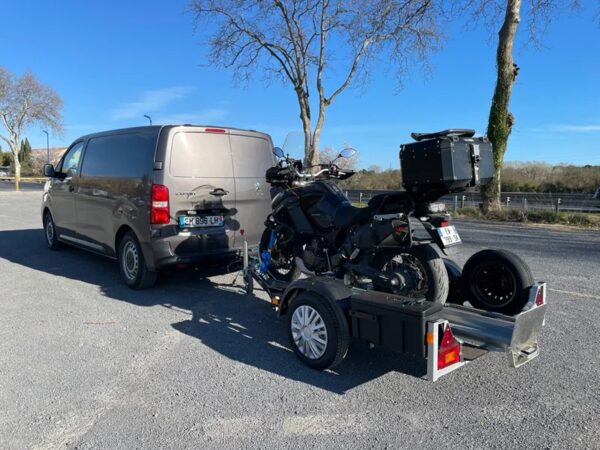 EAAAA Motorradanhänger 2,50 m / 600 kg TYP-TOP