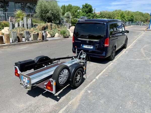 EAAAAA Motorradanhänger 2,50 m / 600 kg TYP-TOP