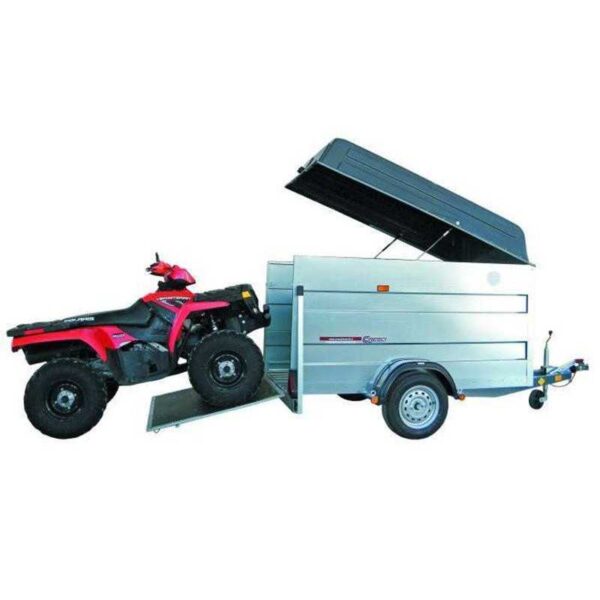 EEEE Cresci Van PT6F Anhänger mit Bremsen – Tragkraft 750 kg