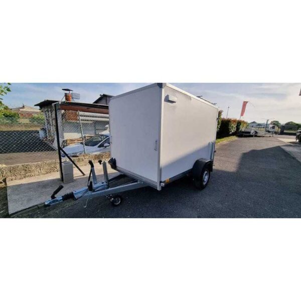 H BORO Kastenwagenanhänger F2513P – 750 kg Tragkraft