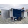 I (1) Debon Cargo 1300 Blauer Anhänger Pullman Suspension Seitentür