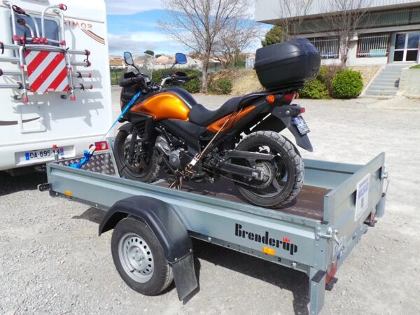 I BRENDERUP 2,60 m Kippbühne, mit Bremse, 1000 kg