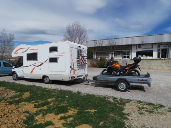 II BRENDERUP 2,60 m Kippbühne, mit Bremse, 1000 kg