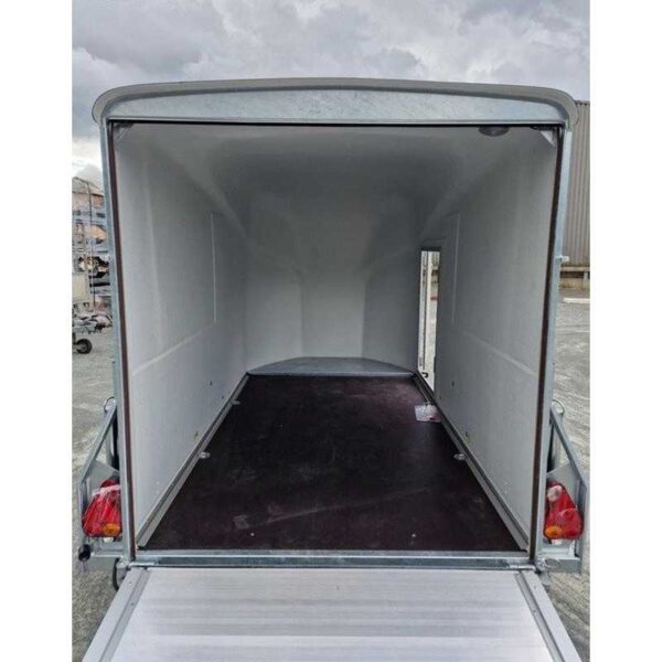 III Debon Cargo 1300 Blauer Anhänger Pullman Suspension Seitentür