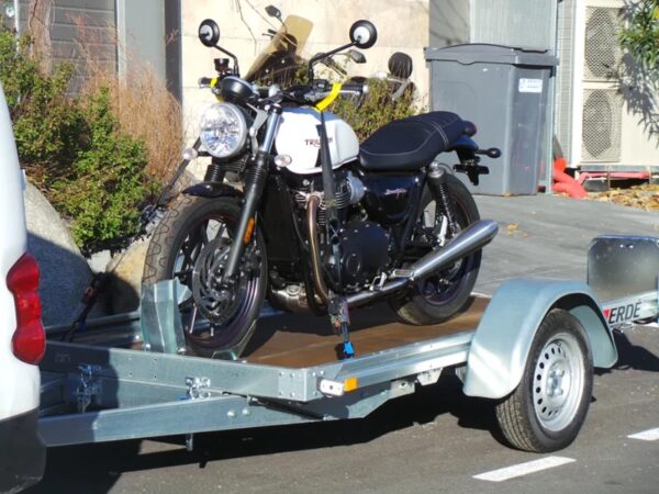 Motorradträgergurt 2,50m x 1,30m 750 kg ERDE