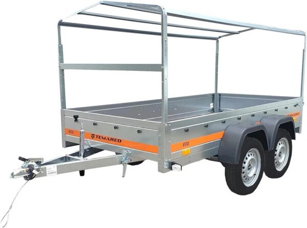 OOOOOO TEMA Doppelachs-Kippplanenanhänger 263X125cm ECO2612/2 KIPP