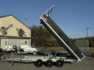 Dreiseitenkipper Anhänger 3×1800 kg 3,5t