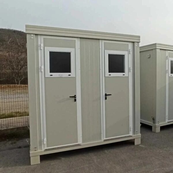 SSSSSSSSSS1 Neuer Sanitärblock ss1 mit 2 WCs und 2 Handwaschbecken