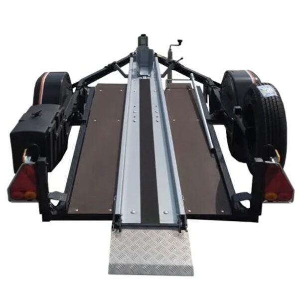 XAA KXL175 Motorrad-Kipptür mit schwarzen Aluminiumfelgen